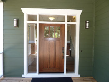 Photo of Front Entry to the Meadowlark II home plan